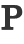 p