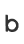 b