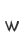 w