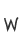 W