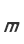 m