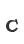 C