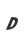 d
