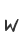 W