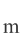 m
