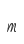 m