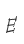 E