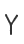 Y