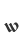 w