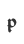P