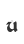u