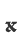 x