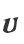 u