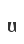 u