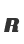 R
