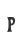 p
