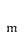 m