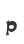 p