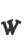 w
