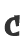 C