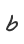 b