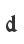 d