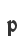 p