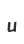 u