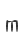 m