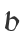 b