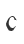 c