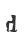 d