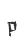p