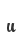 u