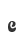 e