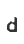 d