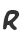 r