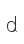 d