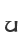 u