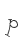 p