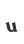 u