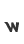 w