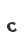 c