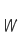 w