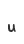 u