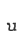 u