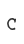C