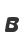 B