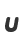 U