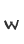 w